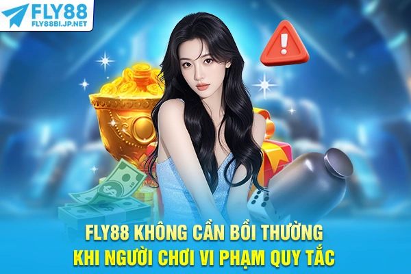 Miễn Trừ Trách Nhiệm - Quy Định Cần Biết Khi Tham Gia FLY88 8 FLY88 không cần bồi thường khi người chơi vi phạm quy tắc